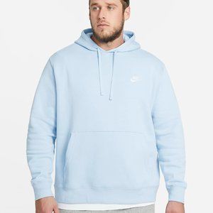 Nike | Shirts | Nike Mens Sportswear Club Fleece Pullover Hoodie Bv2654436  Blue Sizes Xxl 3xl | Poshmark